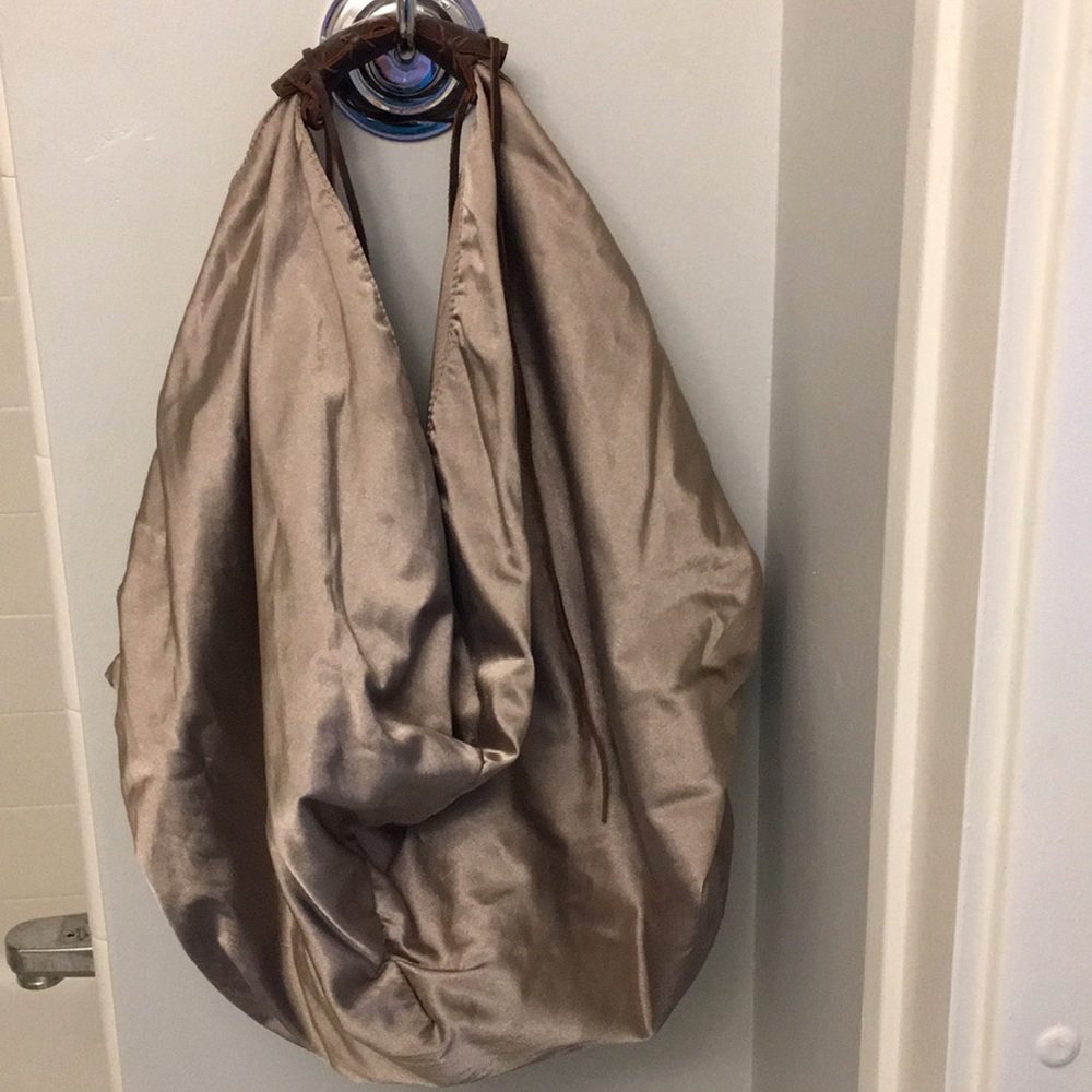 Gold sack purse